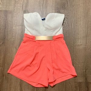 Lac Bleu Shorts Jumpsuit